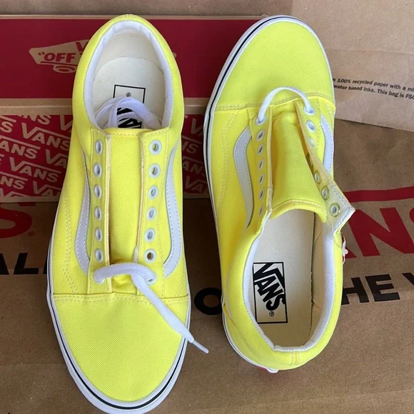 Vans Old Skool Neon Lemon Tonic/True White WMNS sneakers - Picture 13 of 16